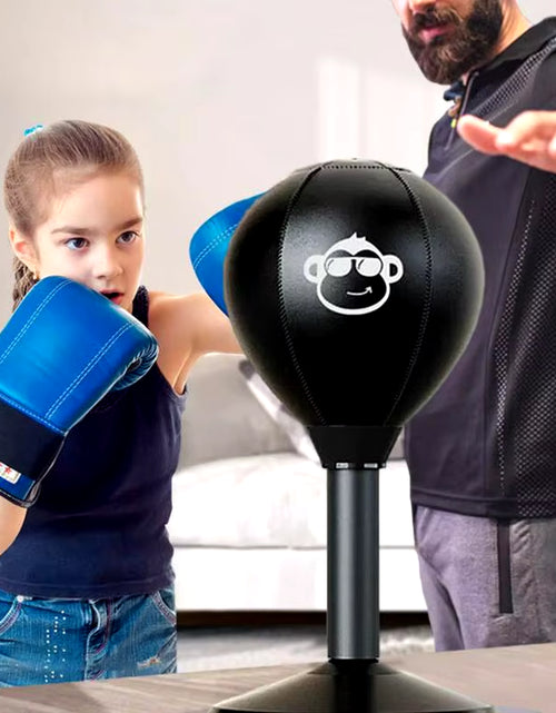 Load image into Gallery viewer, Punching Bag Desktop Punching Bag Stress Buster with Suction Cup Desk Table Boxing Punch Ball Suction Cup Reduce Tension Toys
