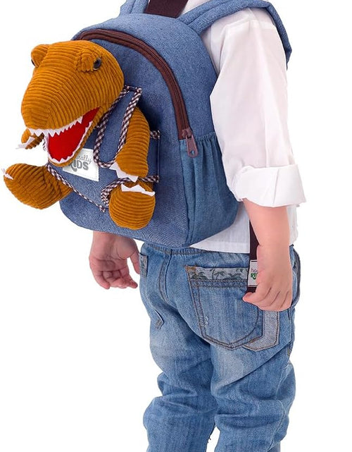 Load image into Gallery viewer, Dinosaur Backpack, Dinosaur Toy, Gifts for 2 Year Old Boy, Toy Dinosaurs for Toddlers 1-3
