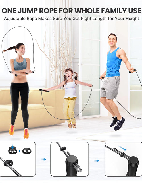 Load image into Gallery viewer, Smart Jump Rope, Fitness Skipping Rope with APP Data Analysis and HD LCD Display
