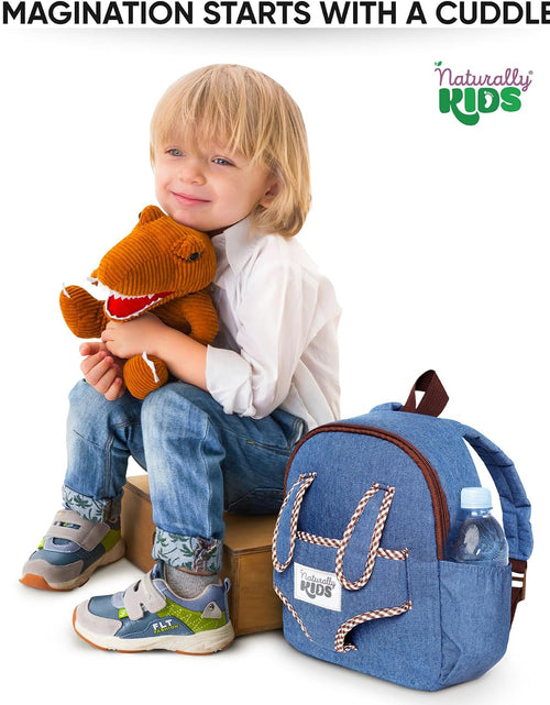 Load image into Gallery viewer, Dinosaur Backpack, Dinosaur Toy, Gifts for 2 Year Old Boy, Toy Dinosaurs for Toddlers 1-3
