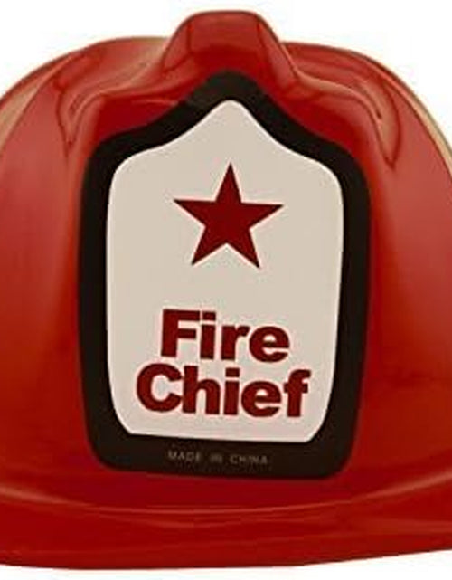 Load image into Gallery viewer, 12 Pcs Firefighter Chief Soft Plastic Hat Party Favor
