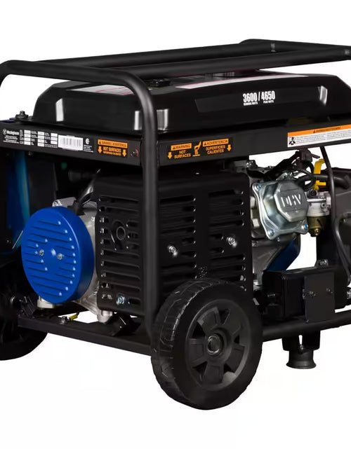 Load image into Gallery viewer, 4,650/3,600-Watt Gas Powered Portable Generator with Recoil Start
