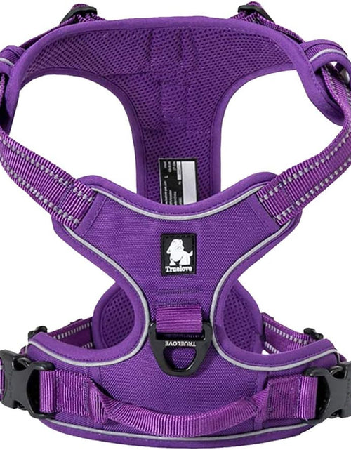 Load image into Gallery viewer, Truelove Adjustable No-Pull Dog Harness Reflective Pup Vest Harnesses Comfortable Control Brilliant Colors Tlh5651(Purple,S)
