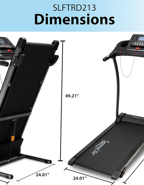 Load image into Gallery viewer, Folding Treadmill Exercise Running Machine - Electric Motorized Running Exercise Equipment
