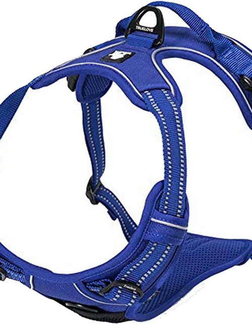 Load image into Gallery viewer, Adjustable No-Pull Dog Harness Reflective Pup Vest Harnesses Comfortable Control Brilliant Colors Truelove Tlh5651(Royal Blue,M)
